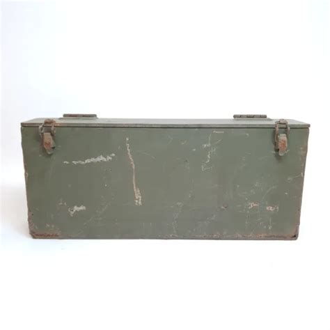 vintage uk metal box for smoke grenades|Help me identify these british ammo boxes .